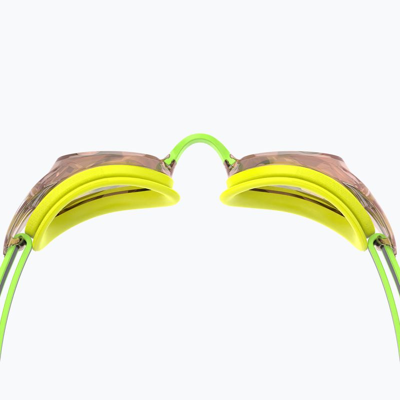 Schwimmbrille Speedo Vanquisher 3.0 Mirrored hyper yellow/grey/ablaze mirror 3