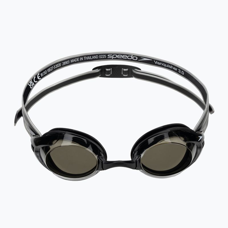 Speedo Vanquisher 3.0 speedo schwarz / smoke Schwimmbrille 2