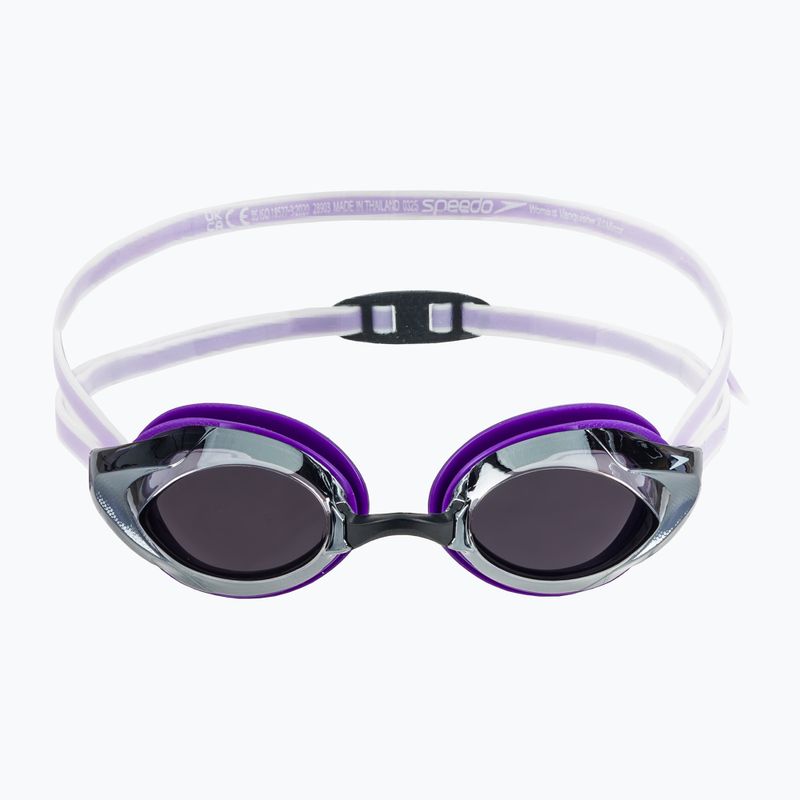 Schwimmbrille Damen Speedo Vanquisher 3.0 Mirrored purple haze/iris/silver mirror 2