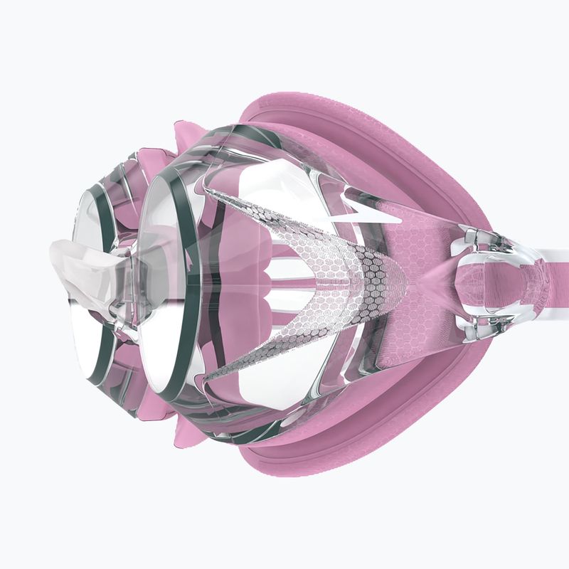 Speedo Vanquisher 3.0 lustige rosa / klar Schwimmbrille 4
