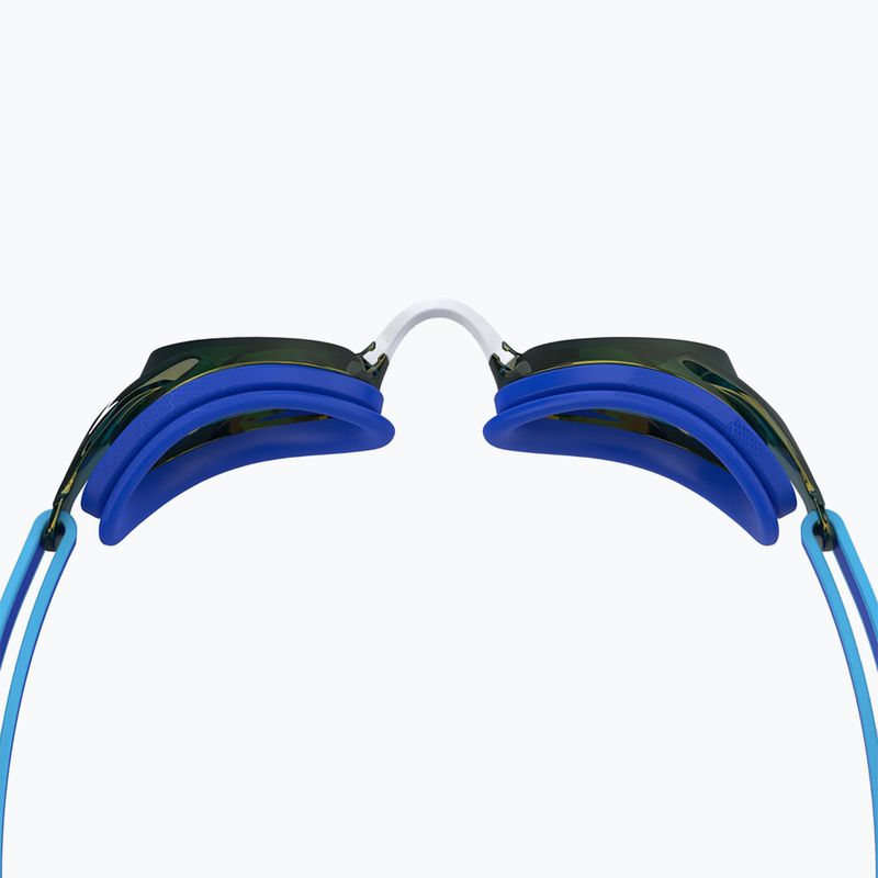 Speedo Vanquisher 3.0 Mirror Kinder Schwimmbrille cobalt pop / cobalt / gold mirror 3