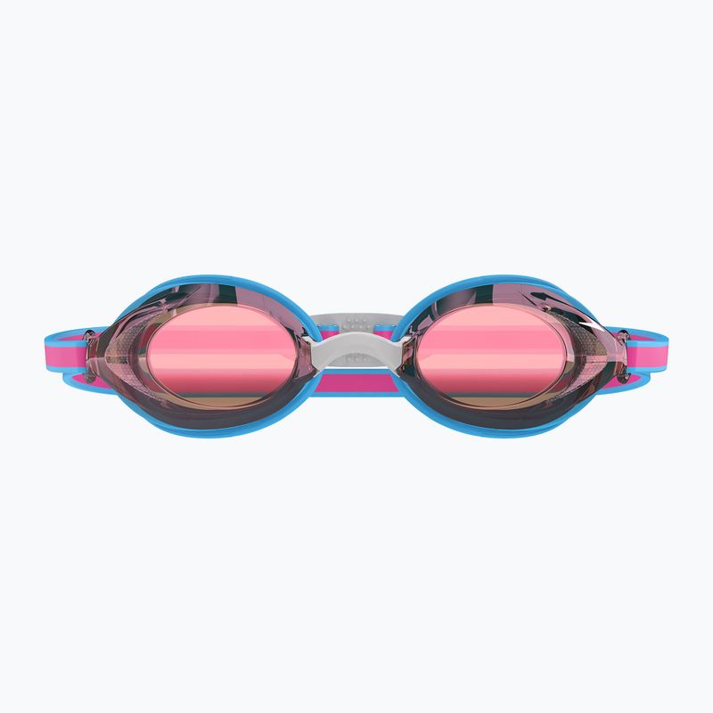 Schwimmbrille Kinder Speedo Vanquisher 3.0 Mirror picton blue/vermillion/gold mirror 2
