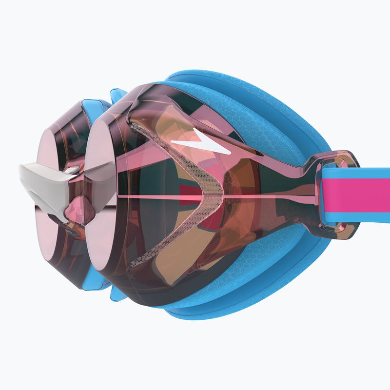 Schwimmbrille Kinder Speedo Vanquisher 3.0 Mirror picton blue/vermillion/gold mirror 3