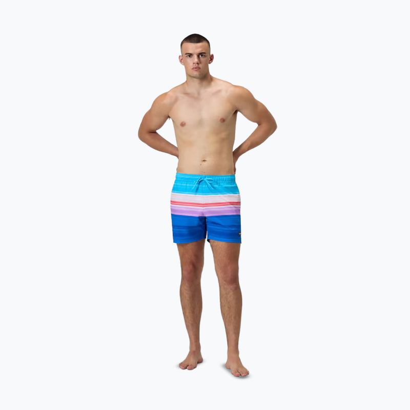 Herren-Badeshorts Speedo Printed Redondo Edge Volley 16" turkish sea 6