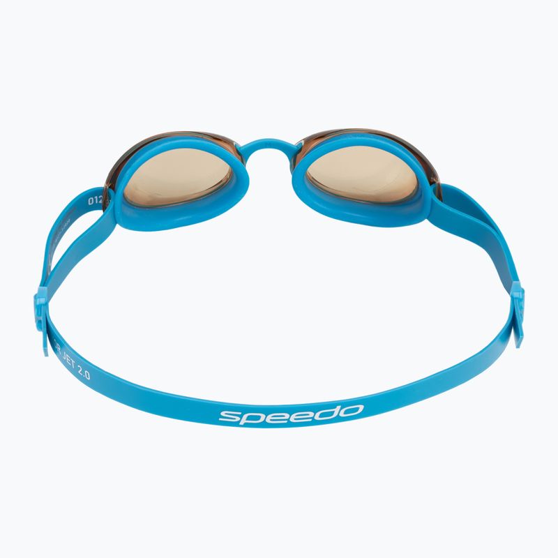 Speedo Jet 2.0 azurblau / Papagei Kinderschwimmbrille 4