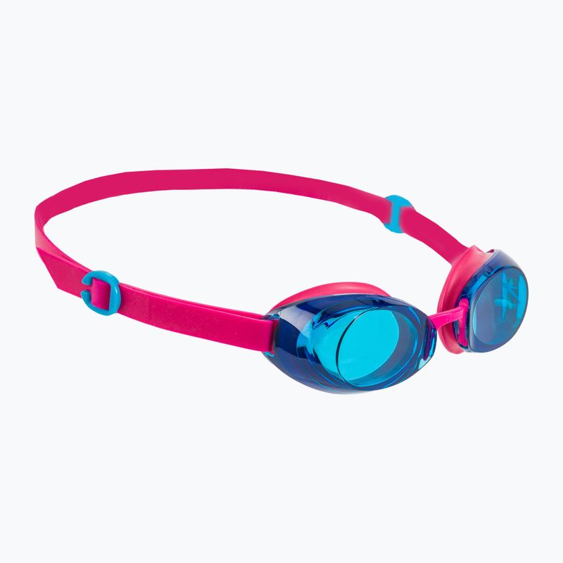 Speedo Jet 2.0 electric pink / azurblau Kinderschwimmbrille