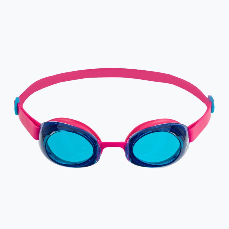Speedo Jet 2.0 electric pink / azurblau Kinderschwimmbrille 2