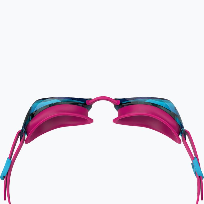 Speedo Jet 2.0 electric pink / azurblau Kinderschwimmbrille 3