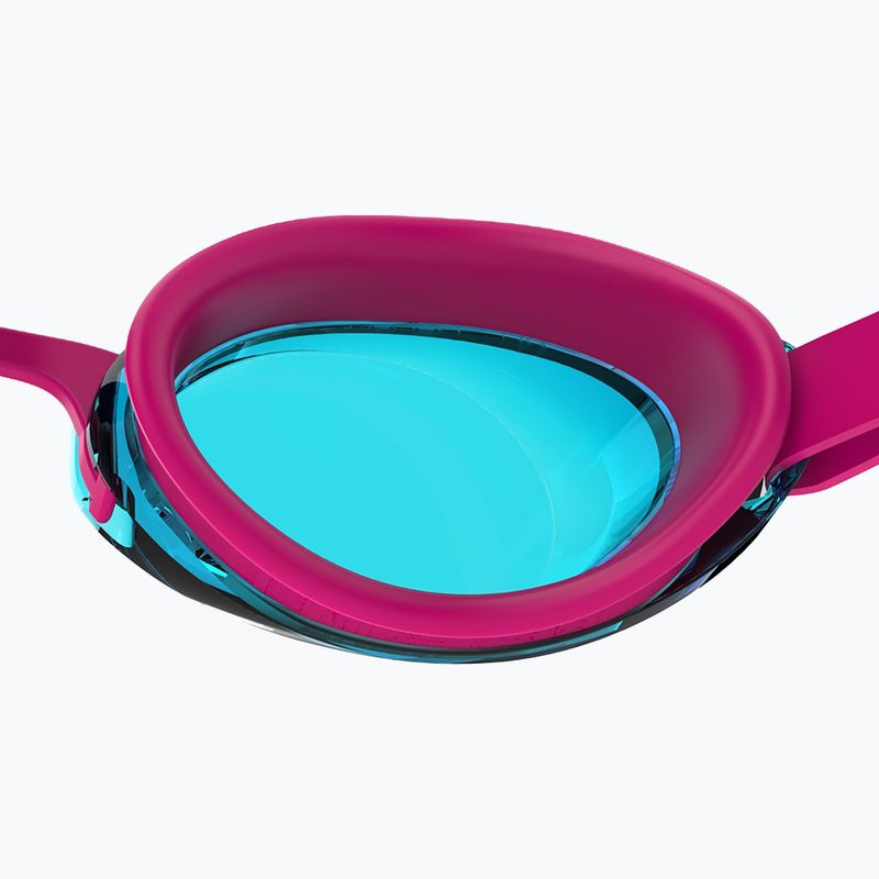 Speedo Jet 2.0 electric pink / azurblau Kinderschwimmbrille 6