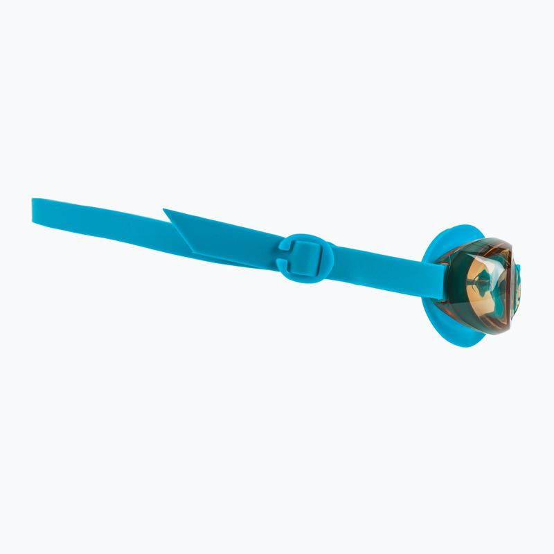Schwimmbrille Kinder Speedo Kids Jet 2.0 azure blue/Paarrot 3