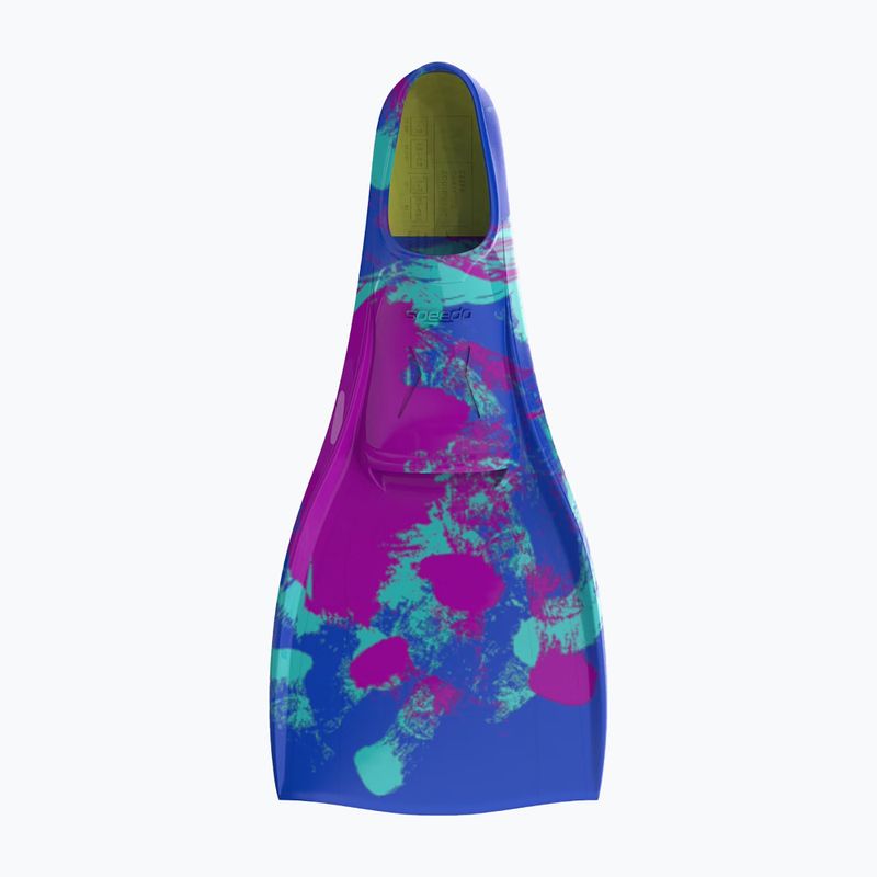 Speedo Long Blade cobalt pop/diva/arctic glass Schwimmflossen