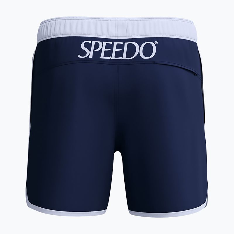 Badeshorts Herren Speedo Jetstream Retro Logo Volley 16" peacoat 2