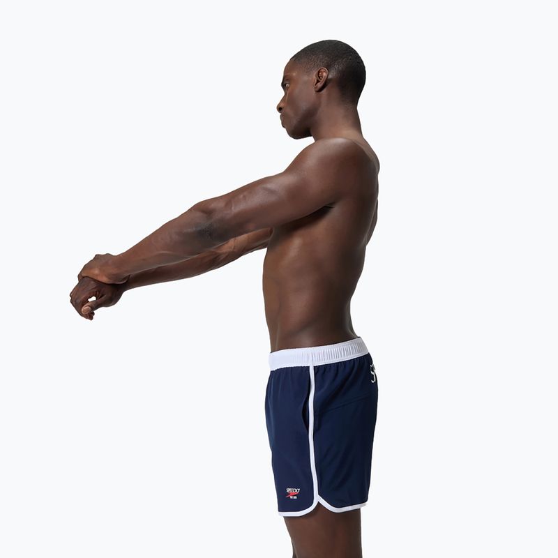 Badeshorts Herren Speedo Jetstream Retro Logo Volley 16" peacoat 7