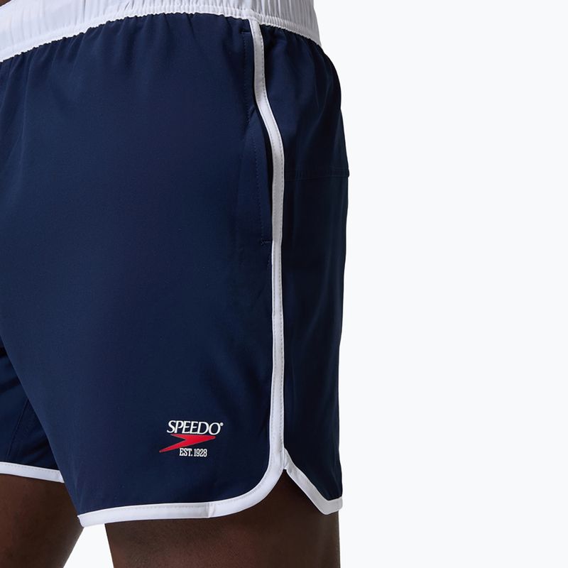 Badeshorts Herren Speedo Jetstream Retro Logo Volley 16" peacoat 8
