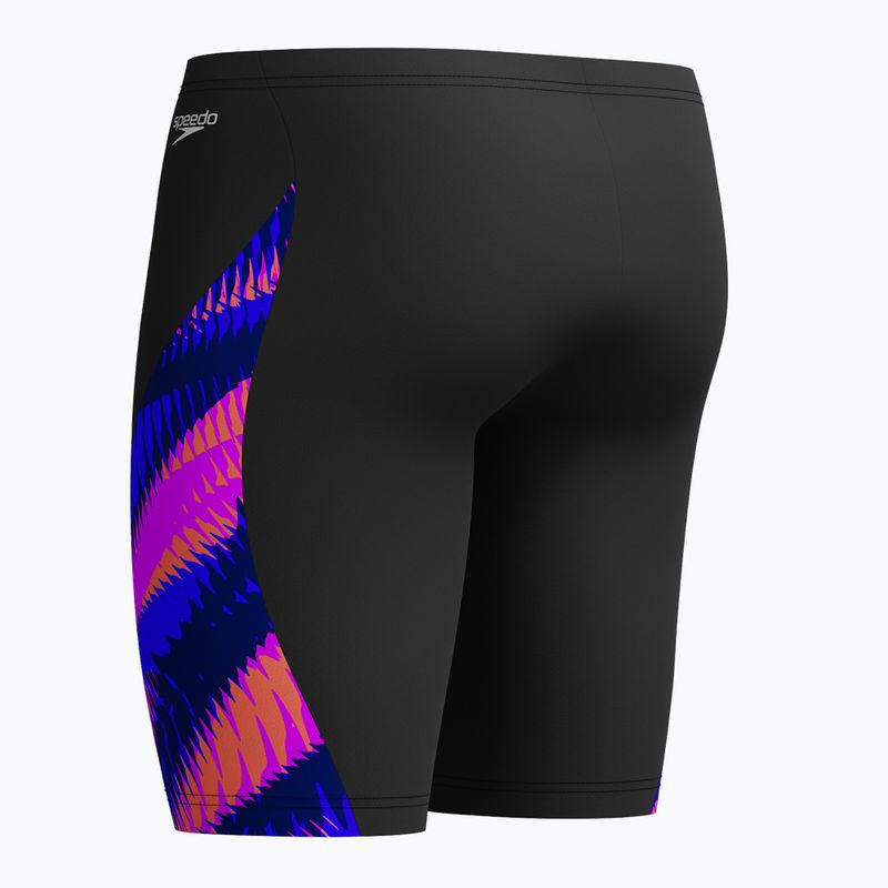 Schwimm-Jammer Herren Speedo Allover Digital V-Cut Jammer razor sharp/diva 3