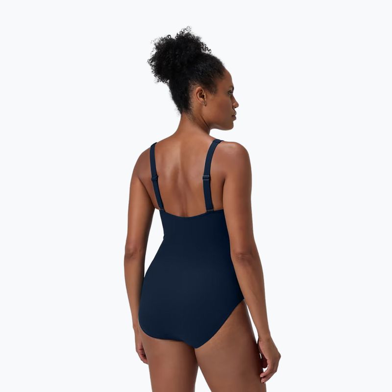Damen-Einteiler Badeanzug Speedo Shaping Printed LunaElustre One pieces true navy/berry 3