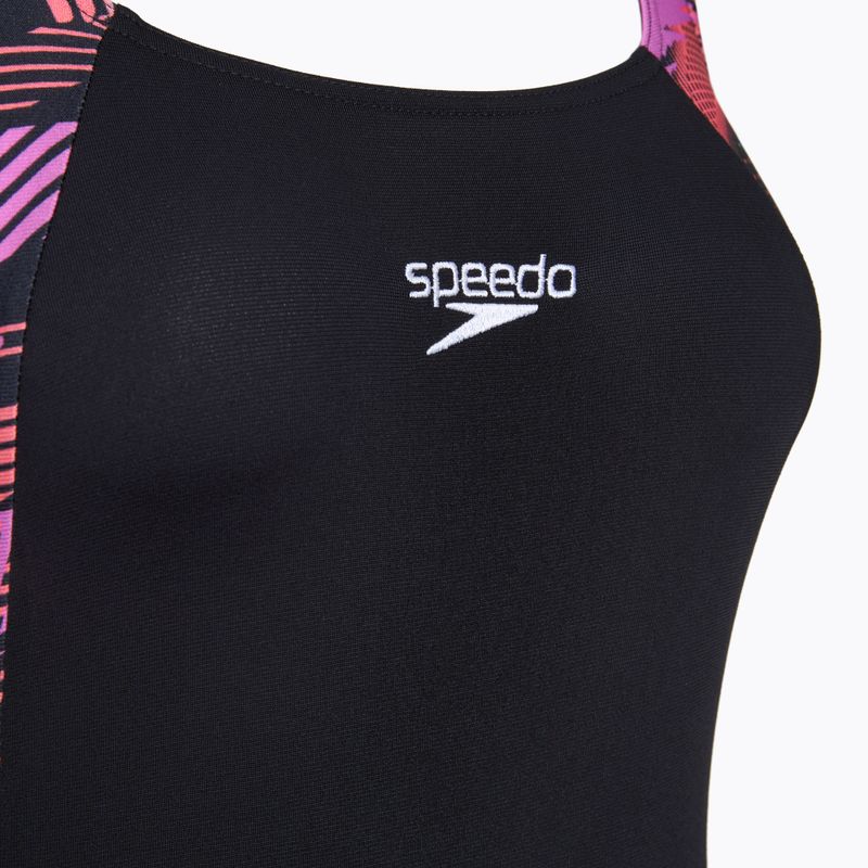 Damen Badeanzug Speedo HyperBoom Splice Muscleback neon violet 3