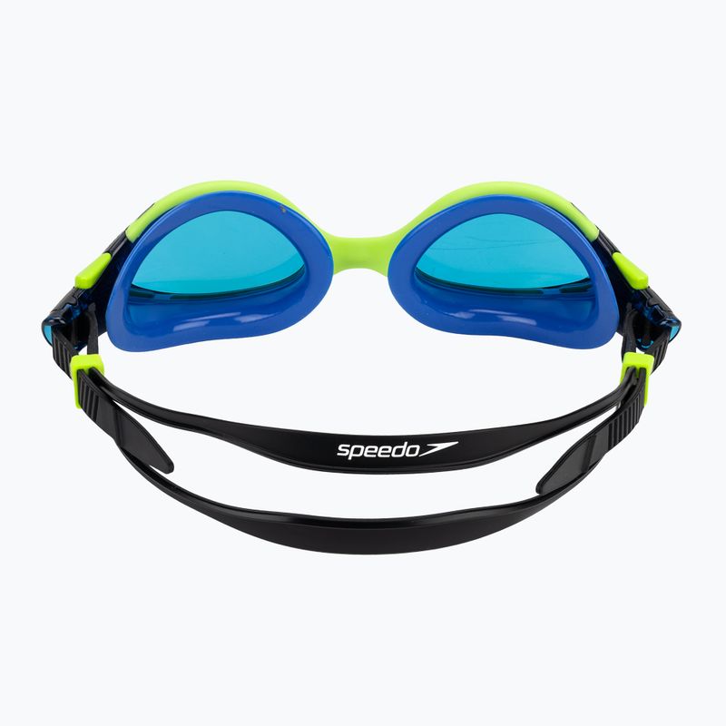 Speedo Biofuse 2.0 Mirror Schwimmbrille electric lime / cobalt / iris mirror 4