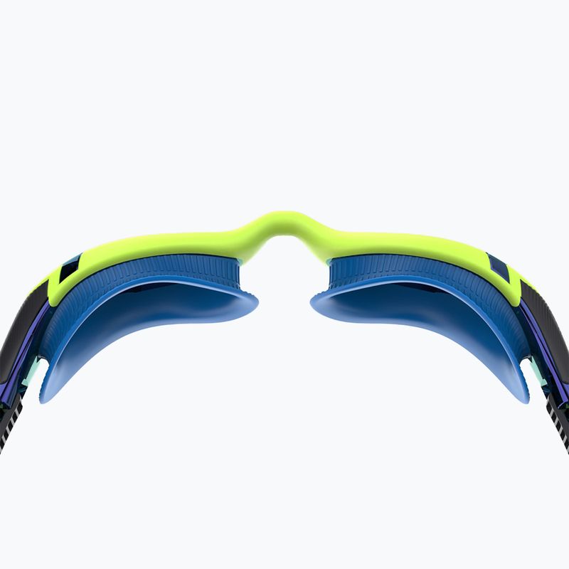 Speedo Biofuse 2.0 Mirror Schwimmbrille electric lime / cobalt / iris mirror 3