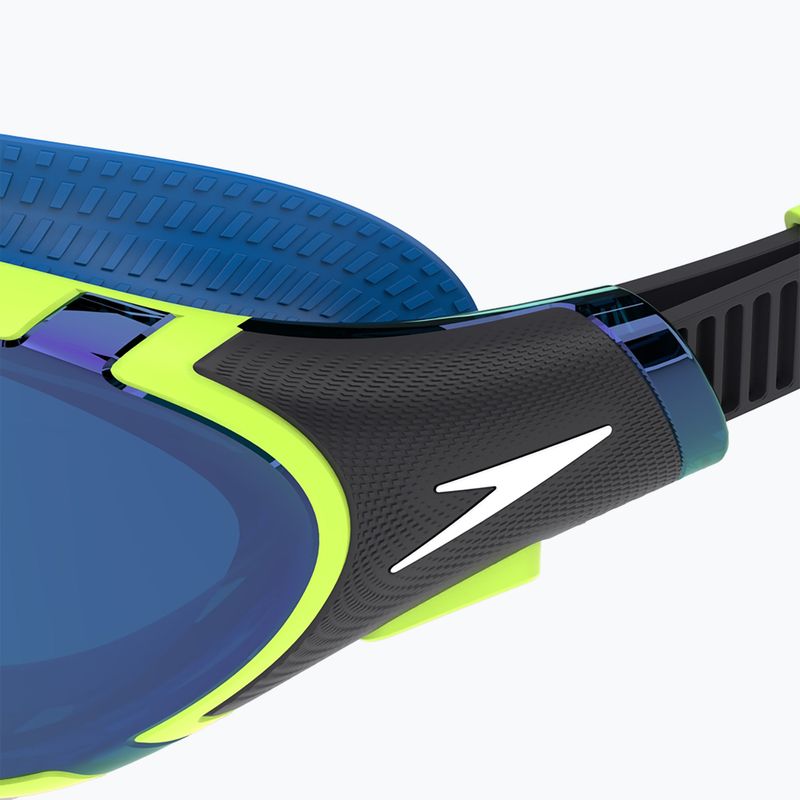 Speedo Biofuse 2.0 Mirror Schwimmbrille electric lime / cobalt / iris mirror 5