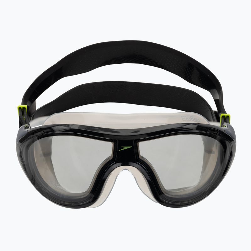 Speedo Biofuse 2.0 schwarz / Stahl Schwimmmaske 2