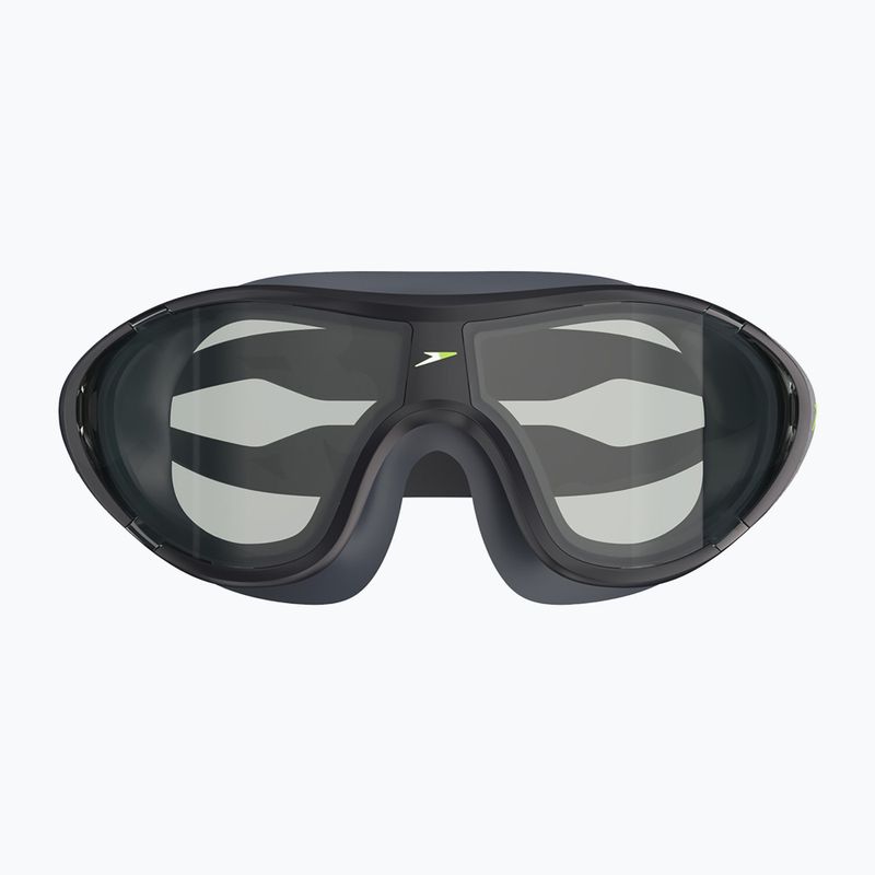 Speedo Biofuse 2.0 schwarz / Stahl Schwimmmaske 2