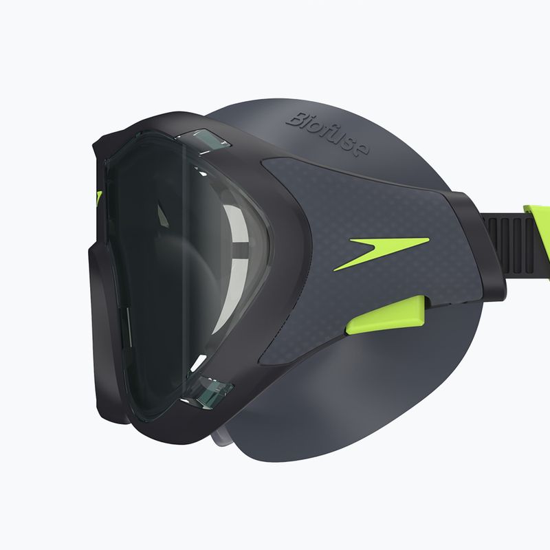 Speedo Biofuse 2.0 schwarz / Stahl Schwimmmaske 4