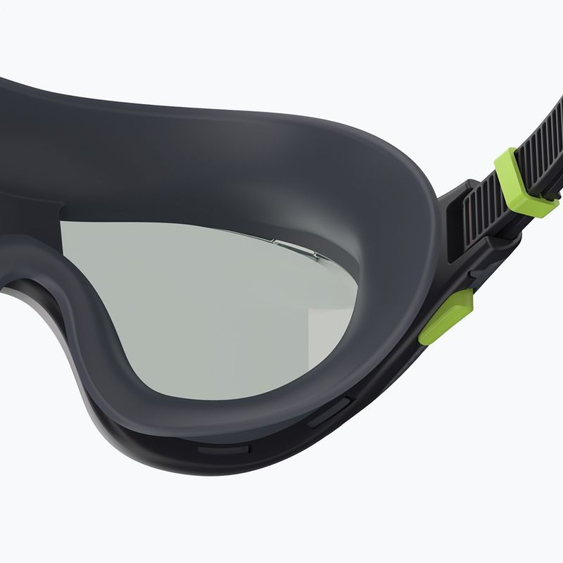 Speedo Biofuse 2.0 schwarz / Stahl Schwimmmaske 6