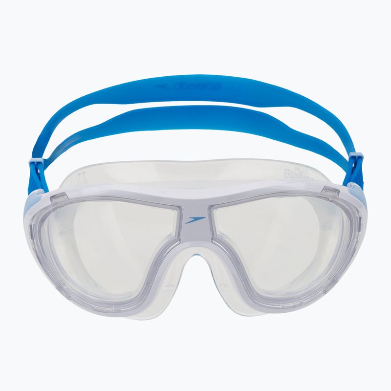 Speedo Biofuse 2.0 Schwimmmaske weiß / klar 2