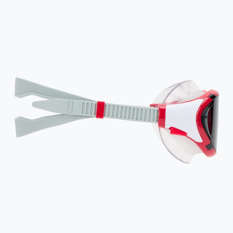 Speedo Biofuse 2.0 Kinderschwimmmaske mit hohem Risiko rot/rauch 3