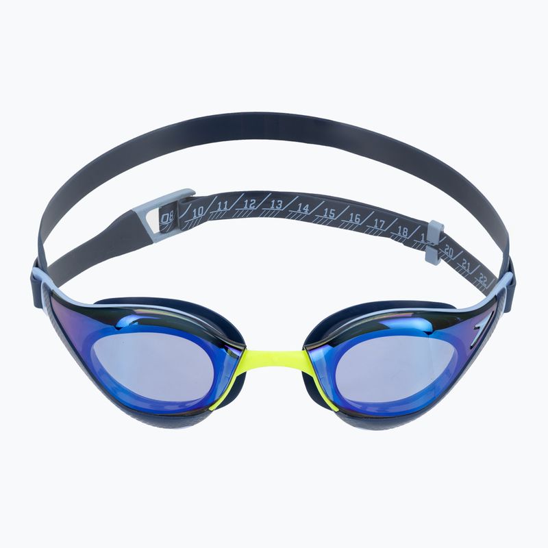 Speedo Fastskin Pure Focus Mirror zuckerblau / smoke / iris mirror Schwimmbrille 2
