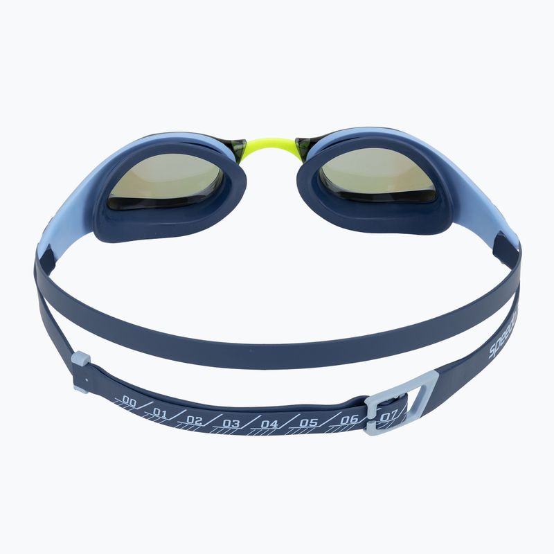 Speedo Fastskin Pure Focus Mirror zuckerblau / smoke / iris mirror Schwimmbrille 4