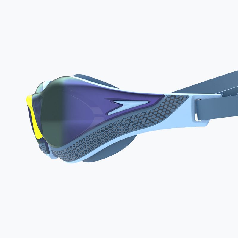 Speedo Fastskin Pure Focus Mirror zuckerblau / smoke / iris mirror Schwimmbrille 3