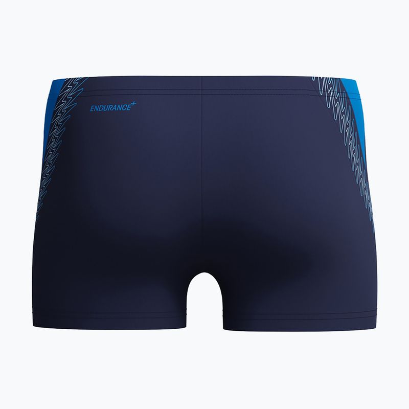 Herren-Schwimmboxershorts Speedo Hyper Boom Splice true peacoat/lagoon blue 2