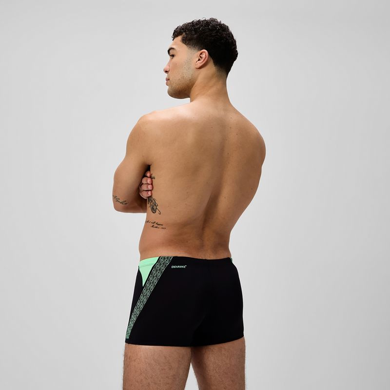 Herren-Schwimmshorts Speedo Hyper Boom Splice schwarz/alfalfa grün 3