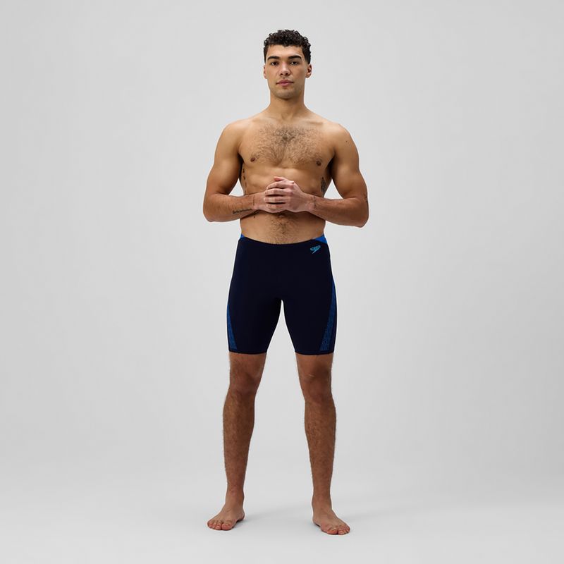 Herren-Schwimmjammer Speedo Hyper Boom Splice peacoat/lagoon blue 2