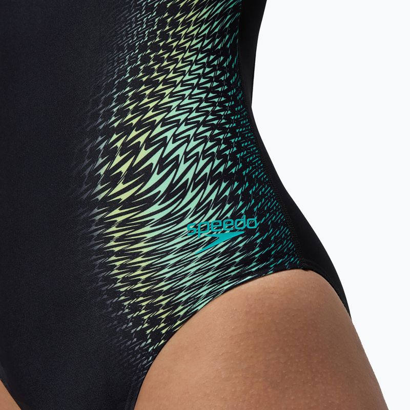 Damen-Einteiler Badeanzug Speedo Digital Printed Medalist turquoise gem 6
