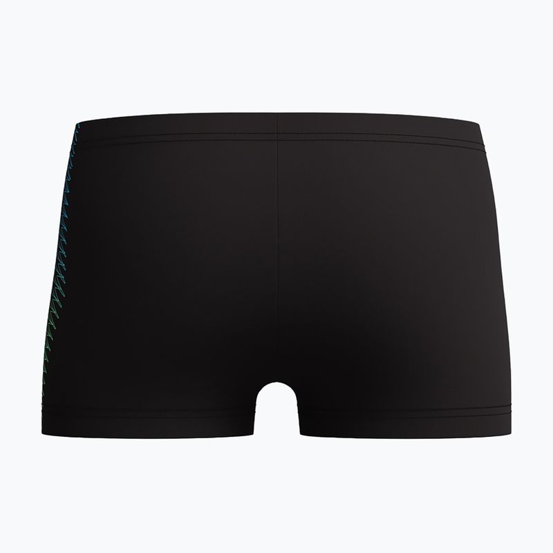 Badeshorts Kinder Speedo Plastisol Placement Aquashort black/alfalfa green 2