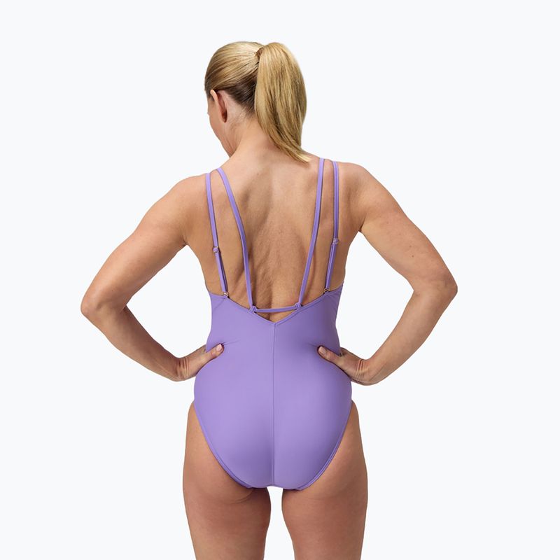 Speedo Shaping Strappy lila Nebel Frauen einteiliger Badeanzug 3