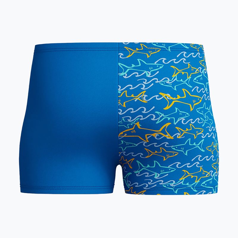 Kinder-Schwimmshorts Speedo Digital Allover Aquashort Lagunenblau 2