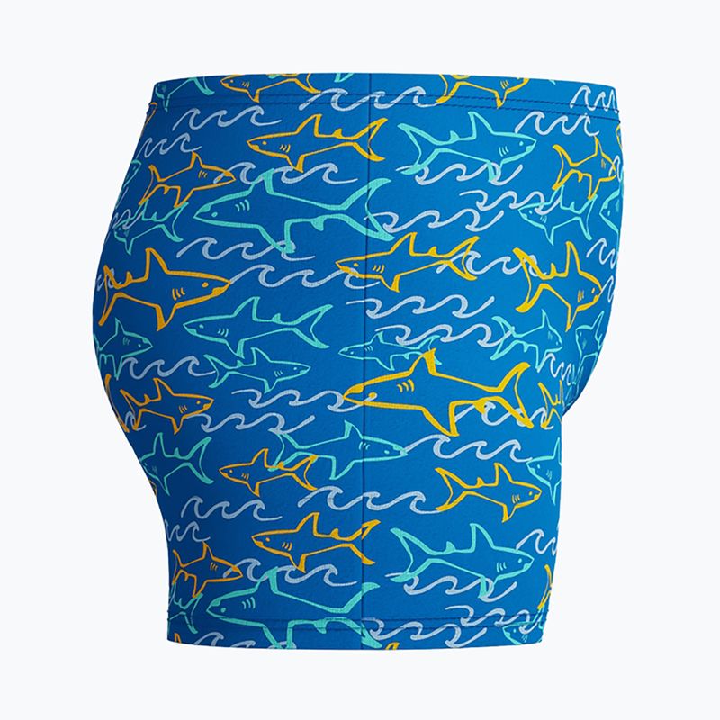 Kinder-Schwimmshorts Speedo Digital Allover Aquashort Lagunenblau 4