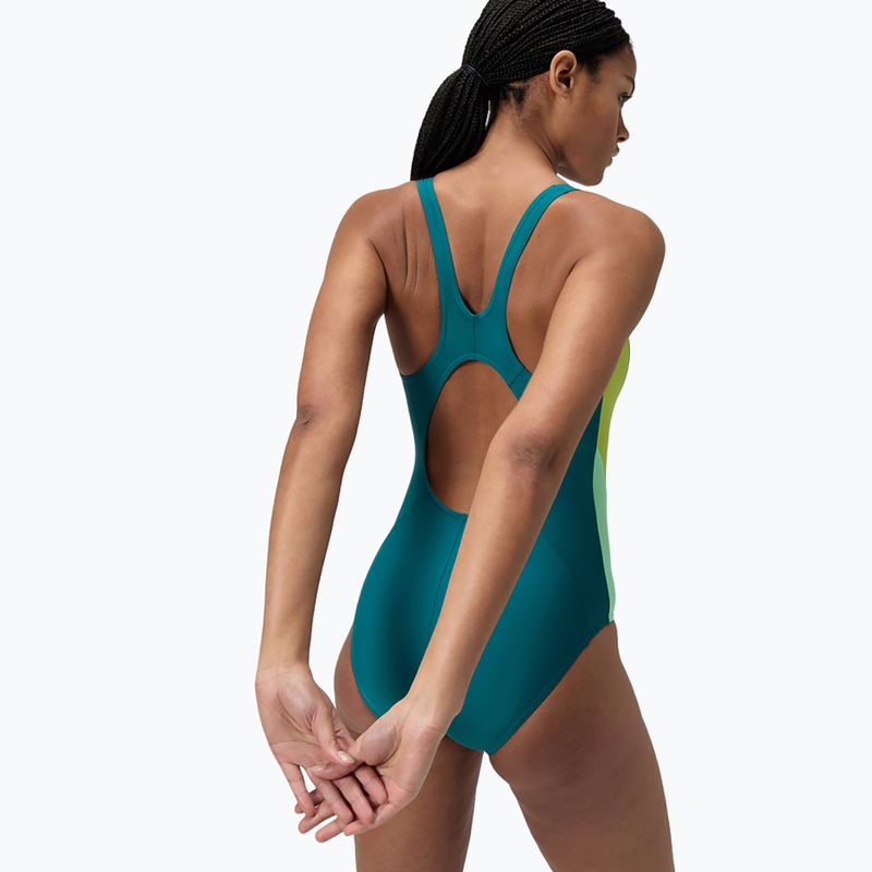 Badeanzug Damen Speedo Colourblock 2.0 deep emerald 3