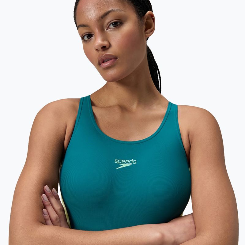 Badeanzug Damen Speedo Colourblock 2.0 deep emerald 5