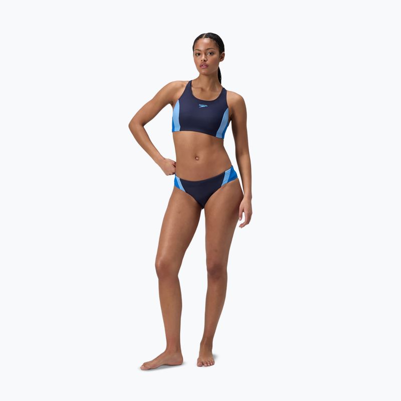 Damen-Bikini Speedo Colourblock Splice 2.0 lagoon blue/celeste 2