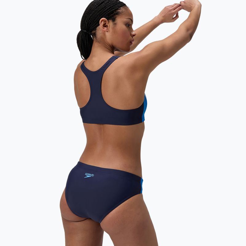 Damen-Bikini Speedo Colourblock Splice 2.0 lagoon blue/celeste 4