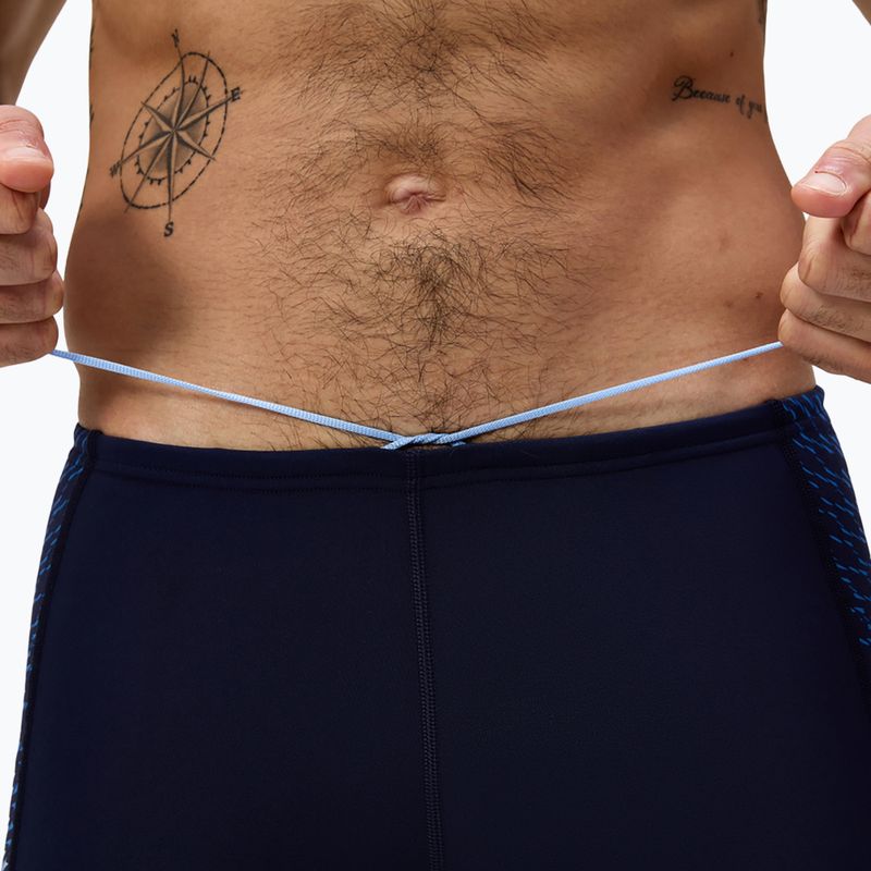 Herren-Schwimmshorts Speedo Endurance+ Tech Panel Aquashort Navy/Zuckerblau 6