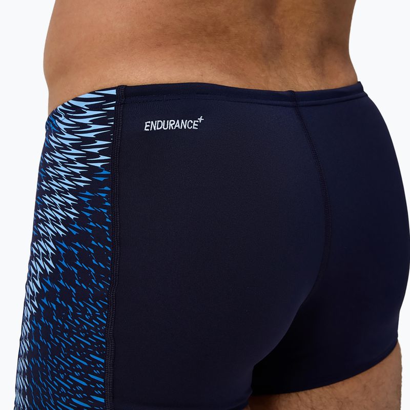 Herren-Schwimmshorts Speedo Endurance+ Tech Panel Aquashort Navy/Zuckerblau 7