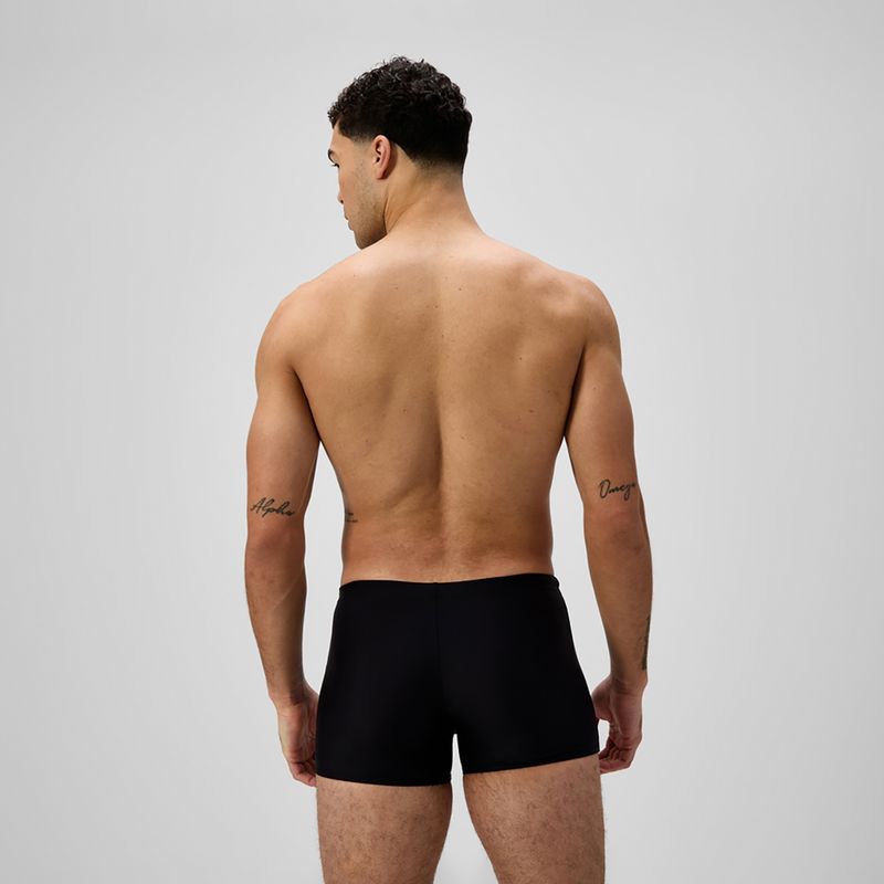Herren-Schwimmshorts Speedo Medley Logo Aquashort schwarz/alfalfa grün 3