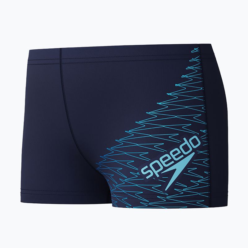 Kinder-Schwimmshorts Speedo Medley Logo Aquashort peacoat/sugar blue 3