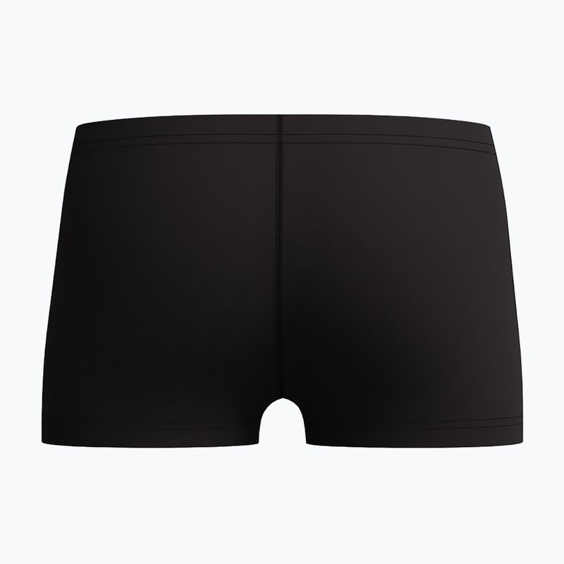 Kinder-Schwimmshorts Speedo Medley Logo Aquashort Anthrazit/Neonkoralle 2